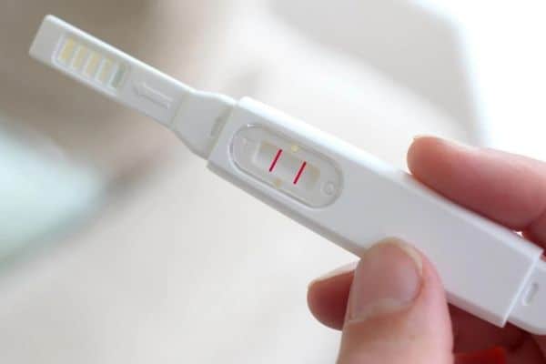 Teste de gravidez caseiro