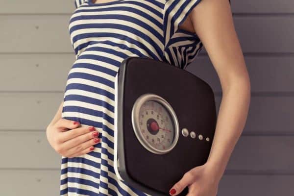 Ganho de peso saudável durante a gravidez